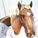 Vintage Horse Head Wall Plaque - Norcrest Japan - Christmas Gift Idea