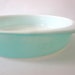 Gorgeous aqua pyrex ovenware serving dish