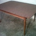 Mid-Century Danish Modern Dining Table - SEATS 12 - Nice Mad Men / Eames Era Decor