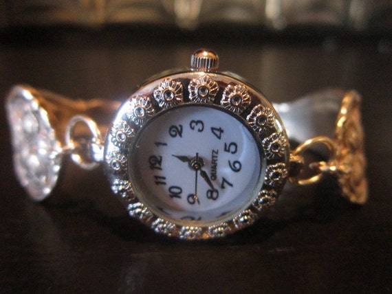 Silverware Watch Silver Spoon Watch by TheSilverCraftsman