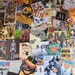 Vintage Halloween ephemera collage 80 piece paper pack