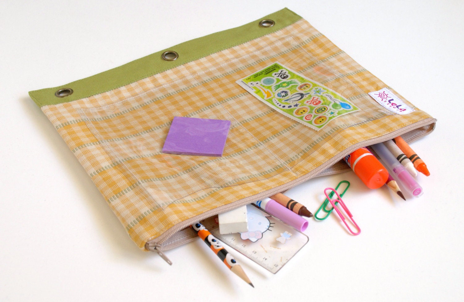 3 Ring Binder Organizer Pouches Scrapbook Storage Pouch