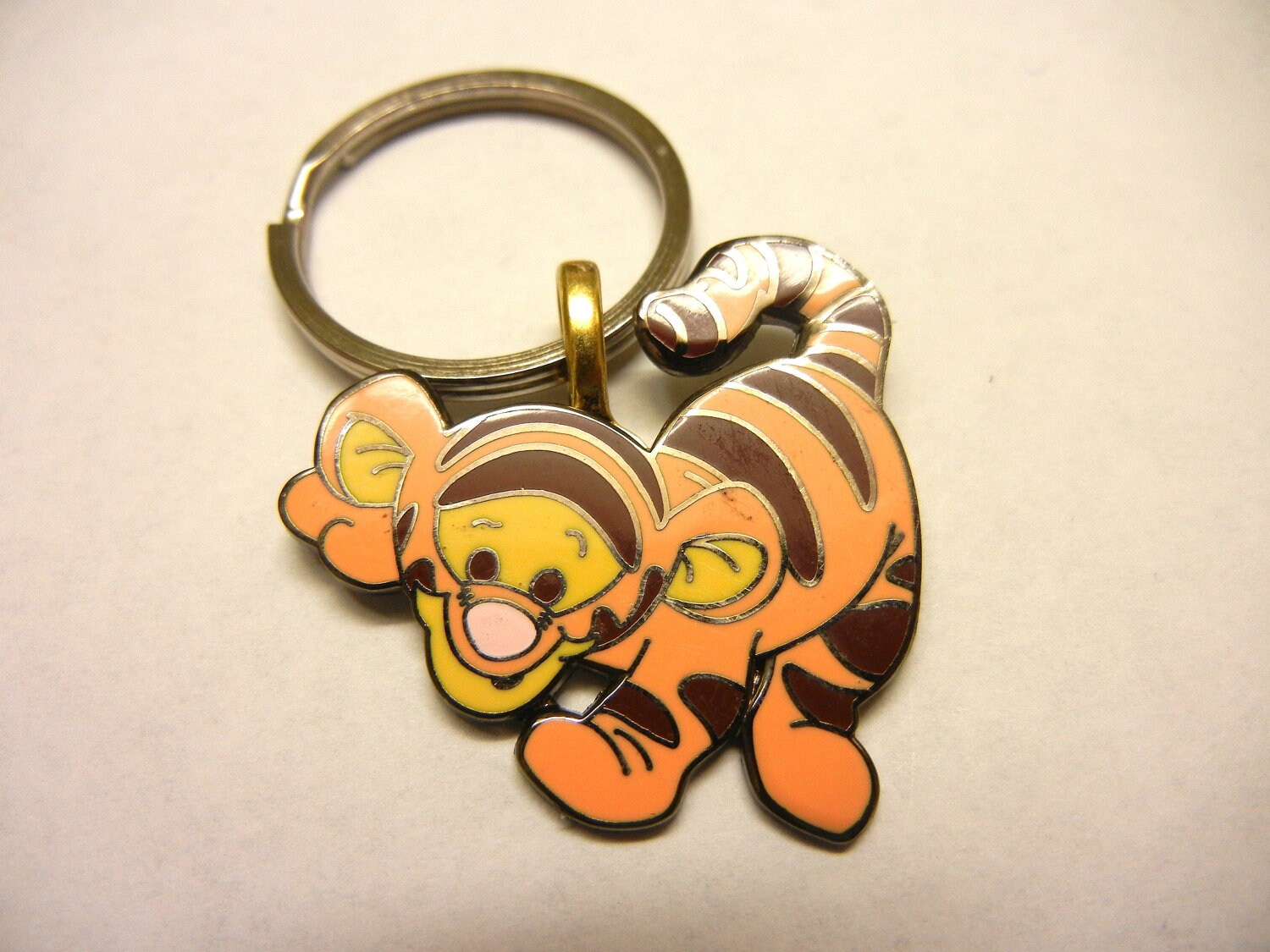 tigger plush keychain