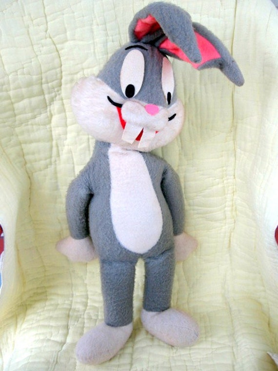 vintage bugs bunny stuffed animal