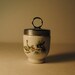 pipkin ROYAL WORCESTER antique birds egg CODDLER egg made in england perfect for breakfast, a nice cuppa tea toast and a soft boiled egg