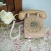 Rotary Phone Nude or Tan
