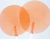 Peach Sweet Tea Gourmet Lollipops - Pick Your Size - Summer Party Favors - Southern Theme - Rustic