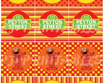 Elmo's World / Sesame Street Sign Inspired Birthday Sign