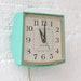 Electric Teal Wall Clock