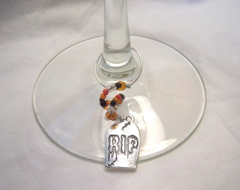 Halloween Wine Charms