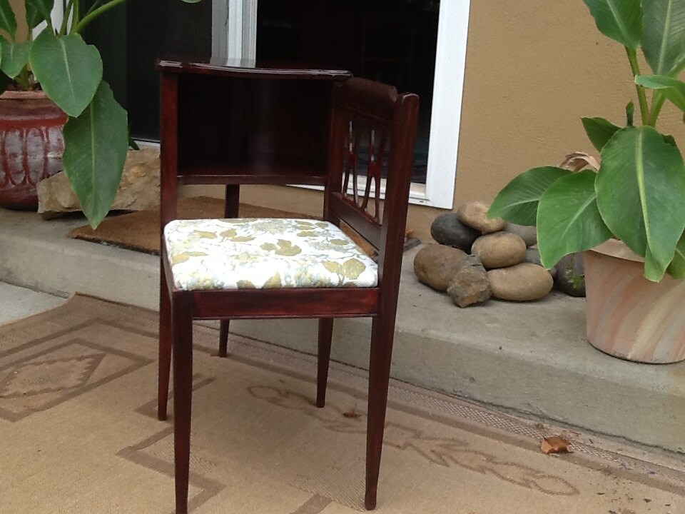 Vintage Telephone Table Desk