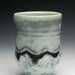 Blue and Green Rose Pattern Teabowl
