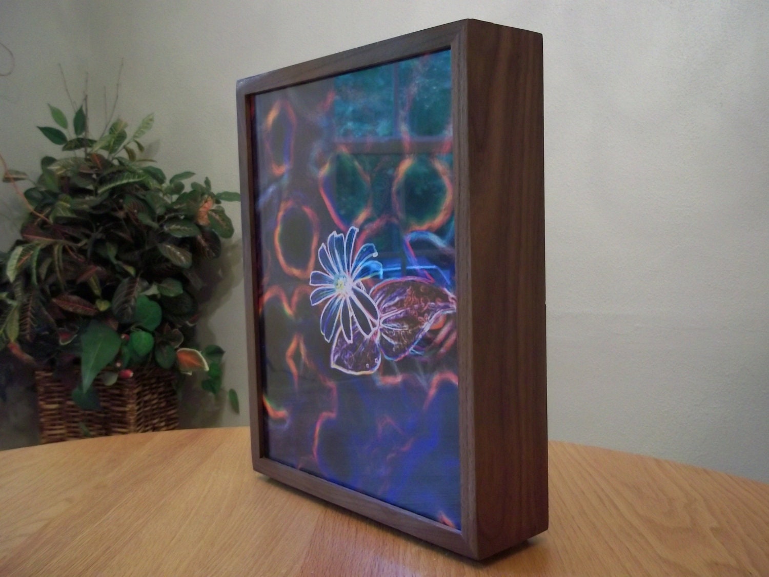 11x14 Lighted Picture Frame Photo Box Back Lit by TilnicCreations