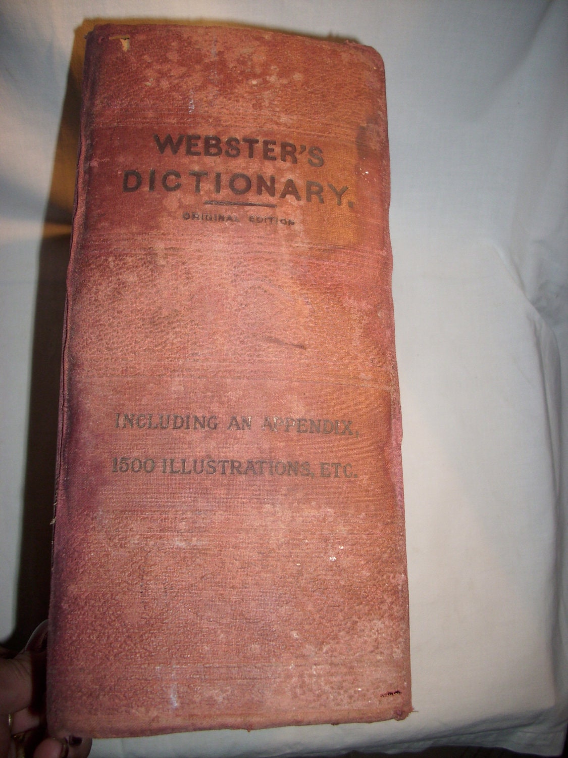 ster's Dictionary 1897 Rare Vintage