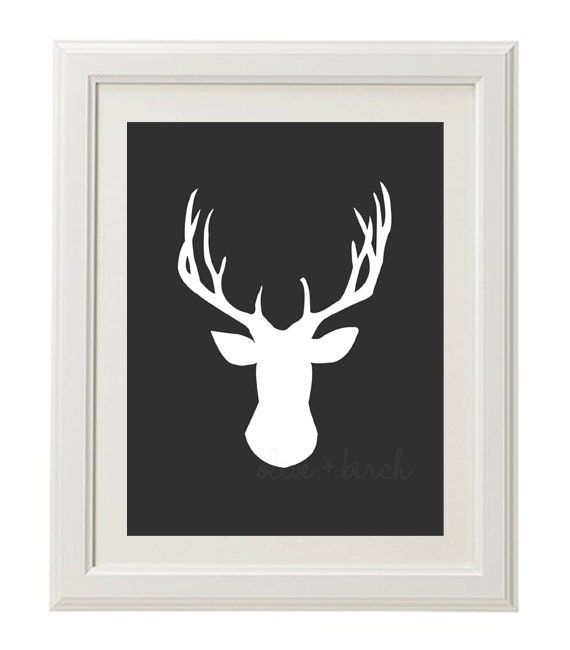 Custom Deer Head Printable