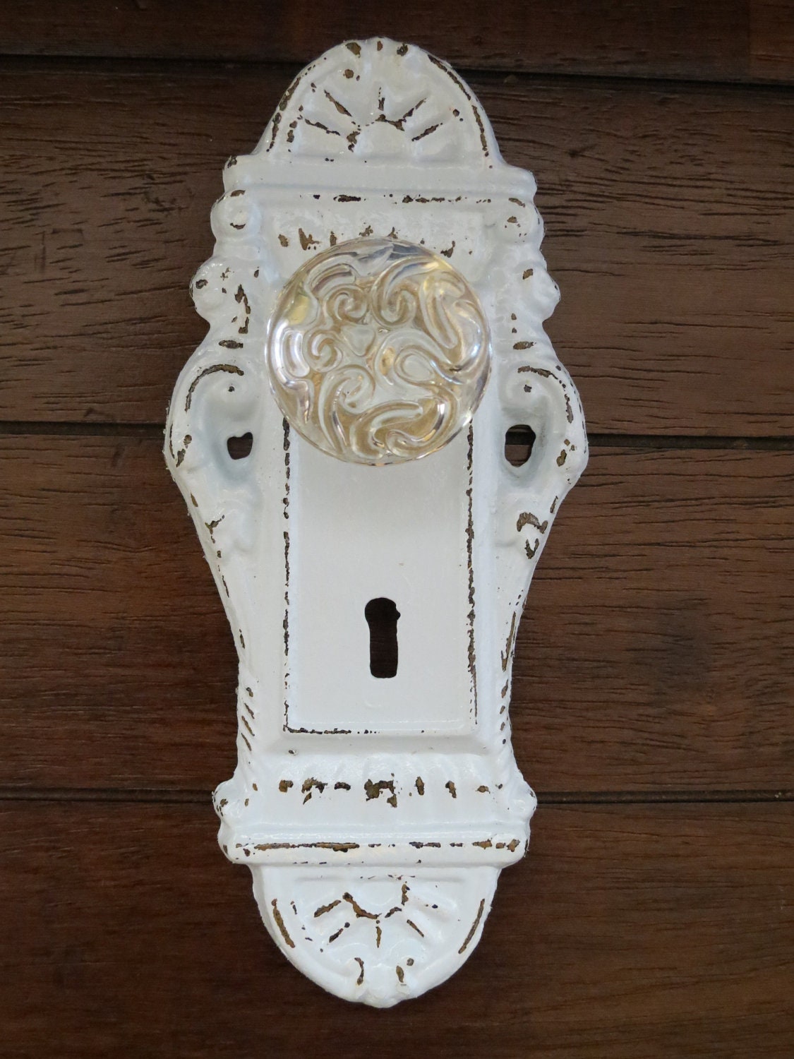 Wall Hook/Shabby Chic Hook/Door Knob Decor/Pale Blue or Pick