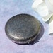 Vintage Powder Compact, Silver Floral, Flowers Leaves, REVLON, 1950s 1960s Mid Century Mad Men, Purse Accessory