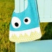 Monster Baby Bib, Handmade by Lisa
