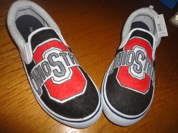 Items similar to Ohio State Shoes on Etsy