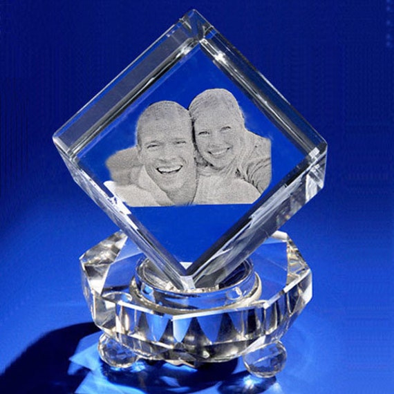 Laser Crystal Personalized Engraving 3D Crystal Cube