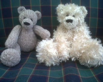 Pocket Bear PDF knitting pattern