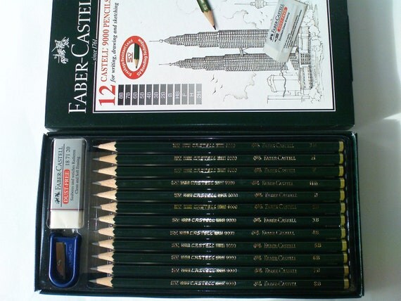 Faber Castell  Castell 9000  Pencil Set of 12