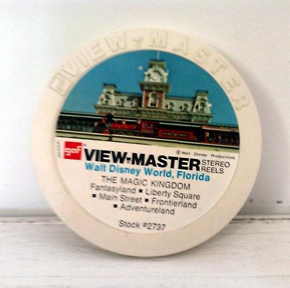 viewmaster reels disneyland