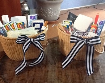 Wedding Bathroom Basket - Nantucket Basket