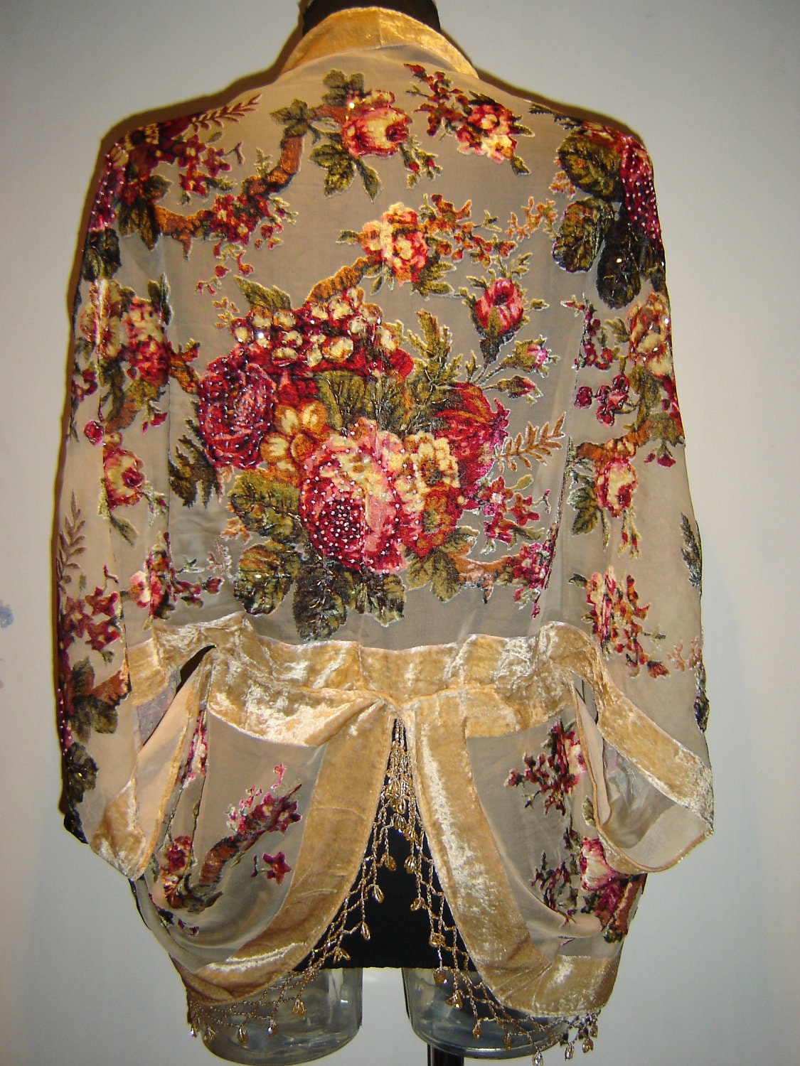 Kimono Fringe Jacket