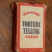 Antique Old Gypsy Fortune Telling Cards