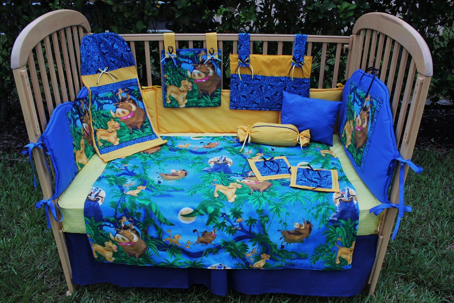 The Lion King 12 Piece Baby Bedding Crib Set by treasurecoastbaby