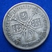 1928 George V Silver Florin. Great Britain. England.Bullion coin.1 vintage collectible antique 2 shilling coin.English currency.