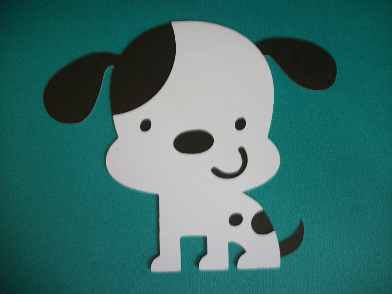 Cricut Create a Critter Dog Puppy Die Cut Paper Piecing