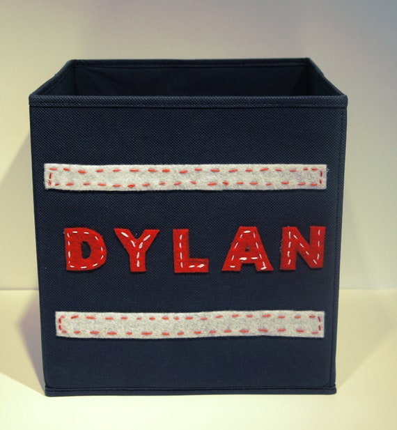 personalized toy storage bins