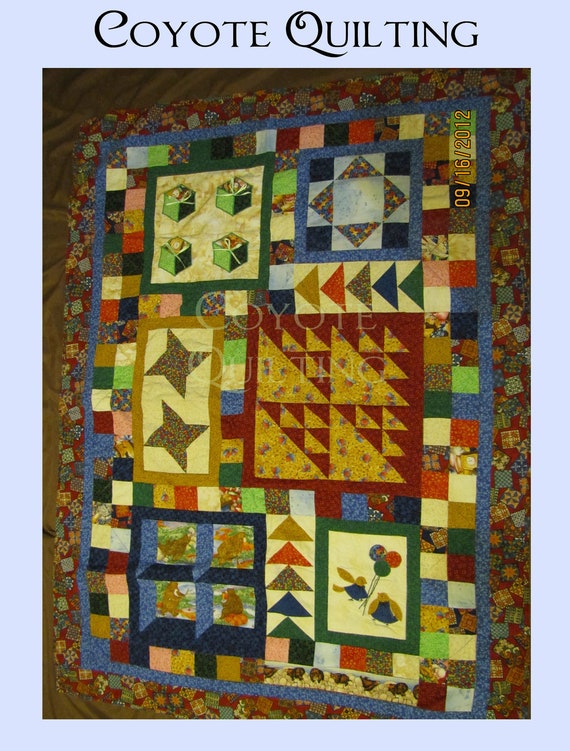 Quiltmaker's Gift Quilt 37x50 by Coyote Quilting by CoyoteQuilting
