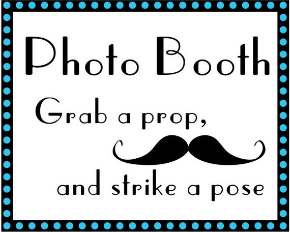 Items Similar To Diy Printable Pdf Grab A Prop And Strike A Pose Mustache On Etsy