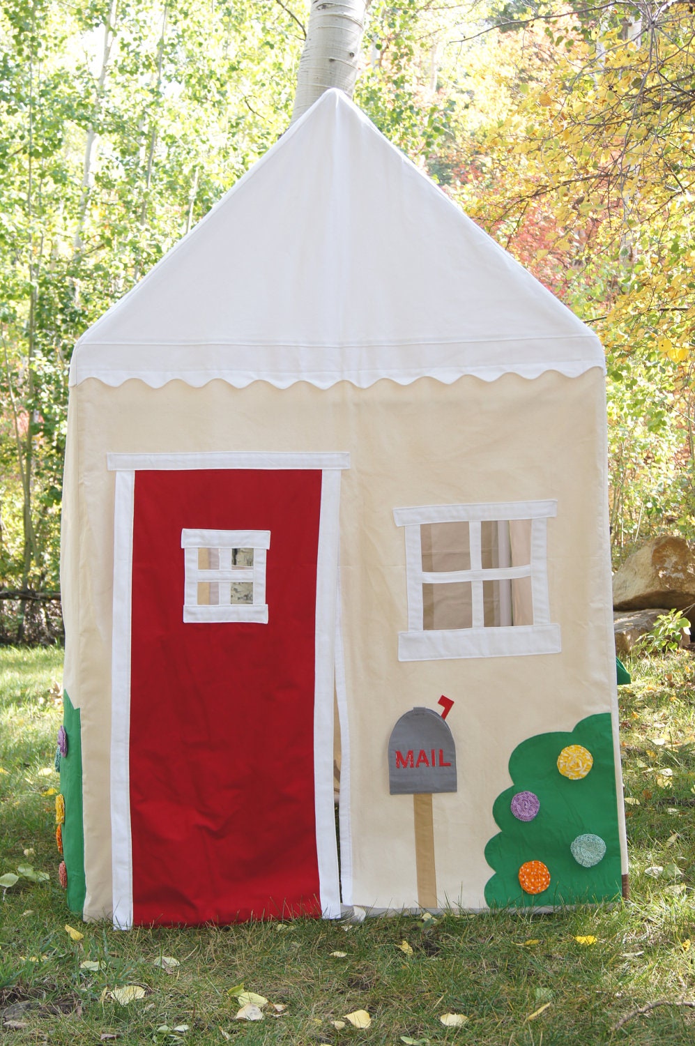 READY TO SHIP Large Standard Canvas Playhouse With