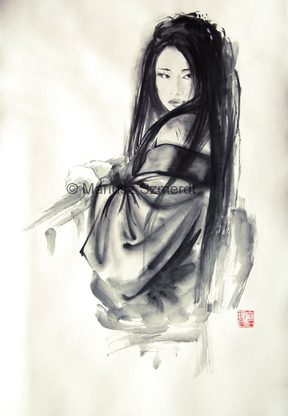 Japanese woman Geish