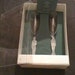 LENOX , Bride & Groom Frosted Stem Toasting Flutes