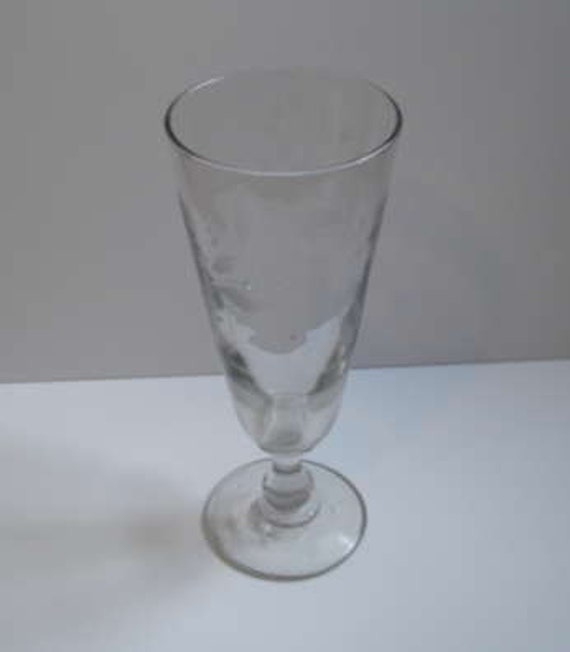 Large Friendship Wine Glass French Circa 1830