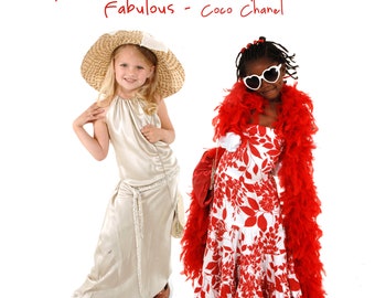 Birthday card, Friendship card, A girl should be two things, Classy & Fabulous, Sister, Friend, Coco Chanel, Greeting card,Color blind cards