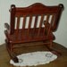 vintage teddy bear rocking chair