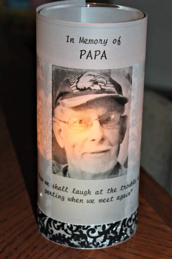 Items similar to Memorial Candle, Funeral Candle, Wedding Candle