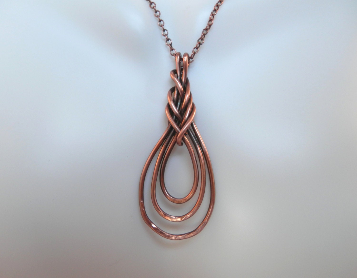 Copper Wire Wrapped Pipa Knot