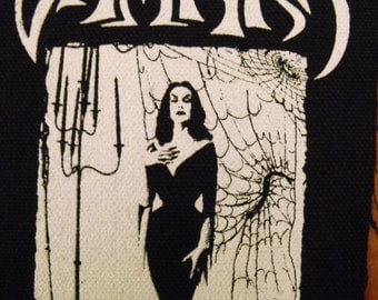 VAMPIRA patch horror host goth punk Free Shipping