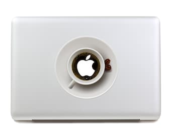 MacBook Decal / MacBook Sticker / Laptop Decal / Laptop Sticker / MacBook Air Pro Retina 11 12 13 15 17 Coffee Cup