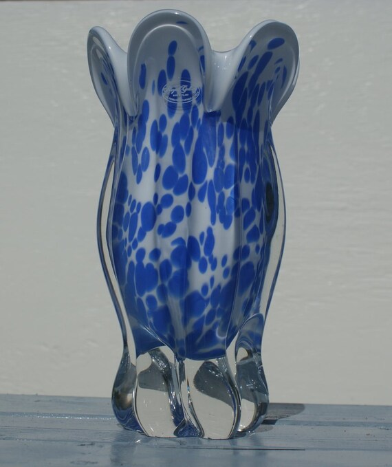 Items similar to Vintage ROYAL GALLERY from Poland in Blue and White