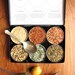 Gourmet seafood rubs kit - set of 6 - a great gift for the grilling guy.