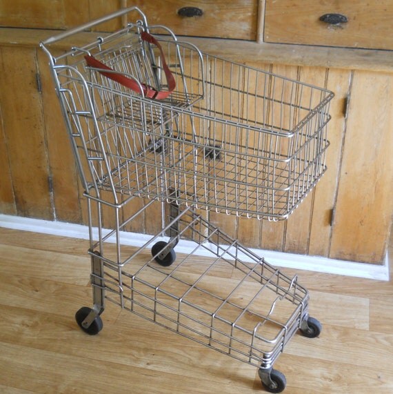 Grocery Shopping Cart Vintage