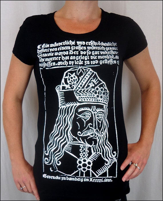 Vlad the Impaler Womens Black Tshirt